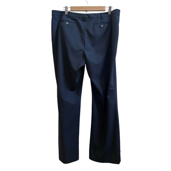 Brooks Brothers Lucia Fit Black Wool Blend Straight Leg Pant Plus Size 16 Office - Picture 3 of 11